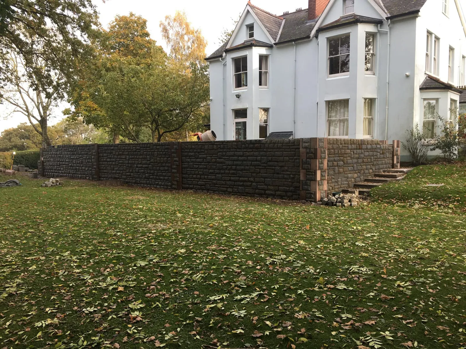 Stone Walling by Lee Hunter Stone Mason