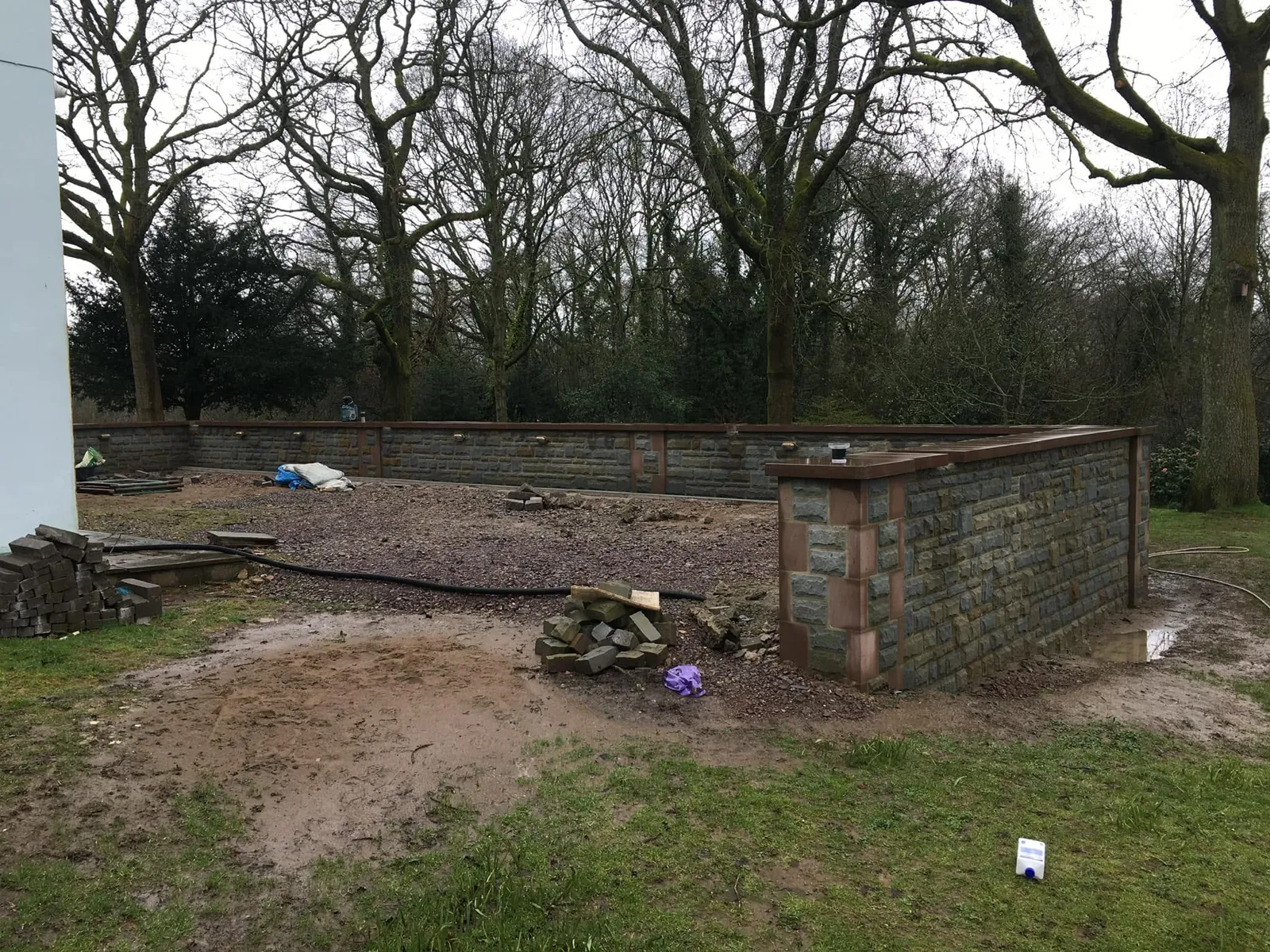 Stone Walling by Lee Hunter Stone Mason