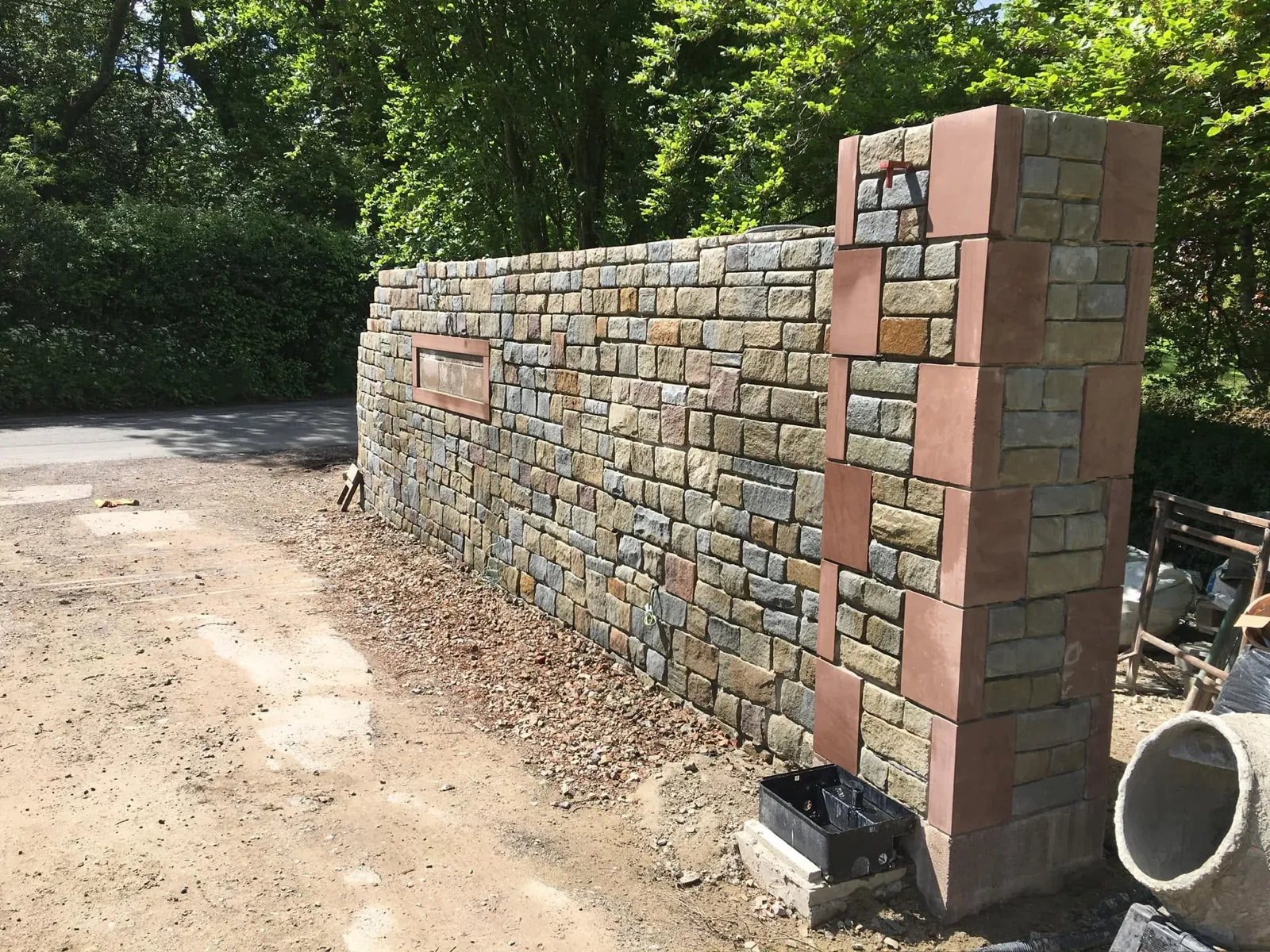 Stone Walling by Lee Hunter Stone Mason